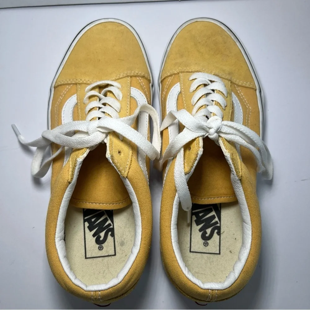 Vans Color Theory Old Skool Skate Sneakers Shoes Golden Glow Men 6/7.5 Women